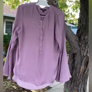 Women's Lavender Blouse By Simply Vera  VeraWang